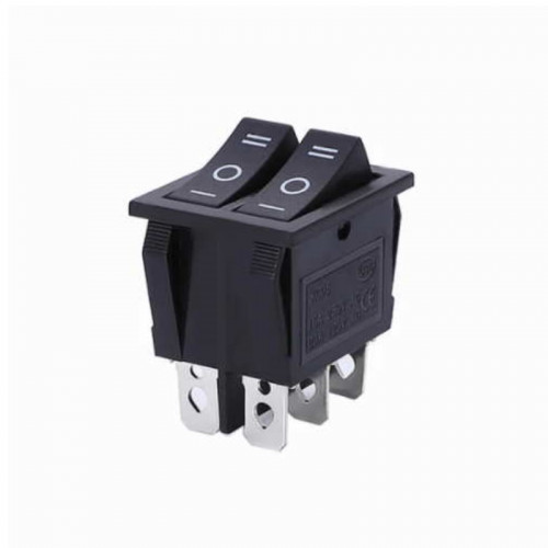 Клавишный переключатель KCD6-2103-C6-B/6P