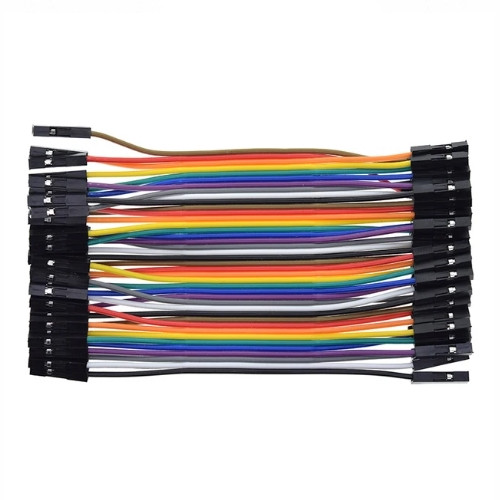 Кабель Dupont 10см 40P 2,54мм "мама-мама"