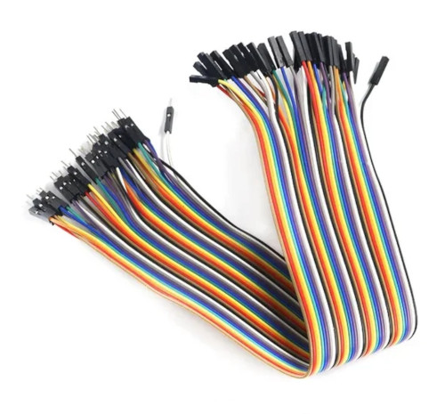 Кабель Dupont 40см 40P 2,54мм "мама-папа"