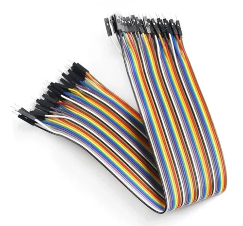 Кабель Dupont 40см 40P 2,54мм "папа-папа"