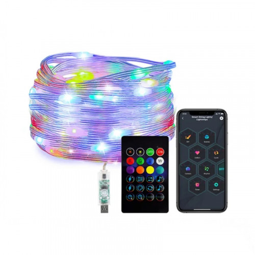 Гирлянда на адресных светодиодах 10м