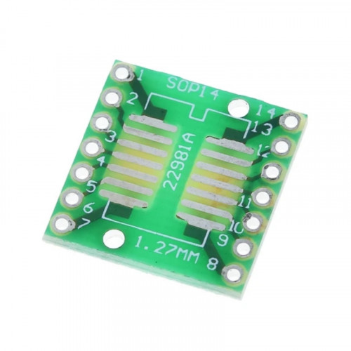 Плата SMD - DIP SOP14