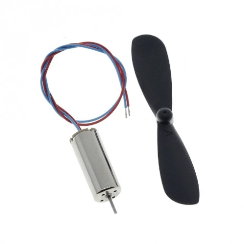 Двигатель постоянного тока с лопастями