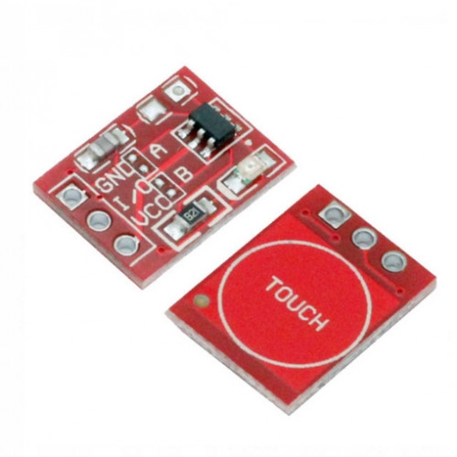 Сенсорная кнопка TTP223 красная