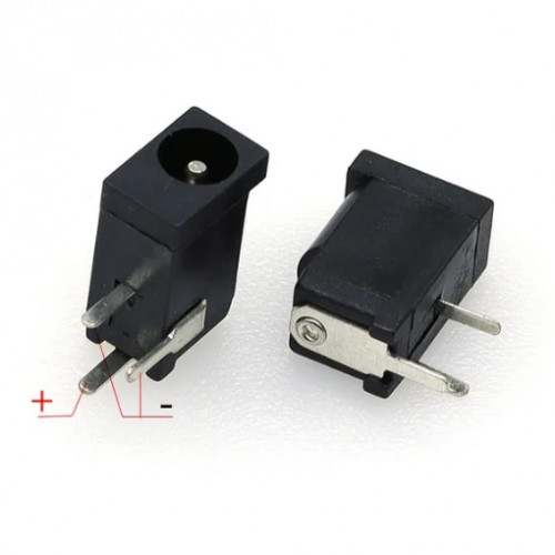 Разъём питания 3.5х1.3mm "мама" DC-002