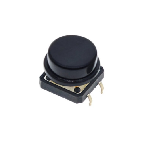 Кнопка тактовая 12 х12 мм черная