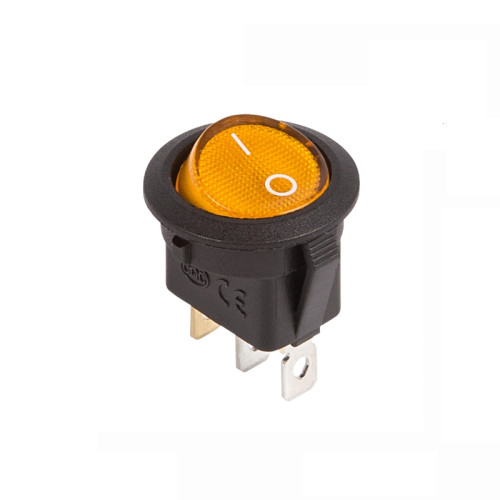 Клавишный переключатель KCD1-101N-8-C3-Y/3P желтый