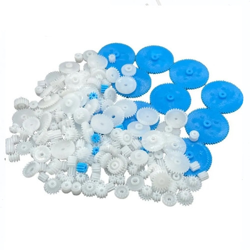 Набор пластиковых шестерён 200 шт